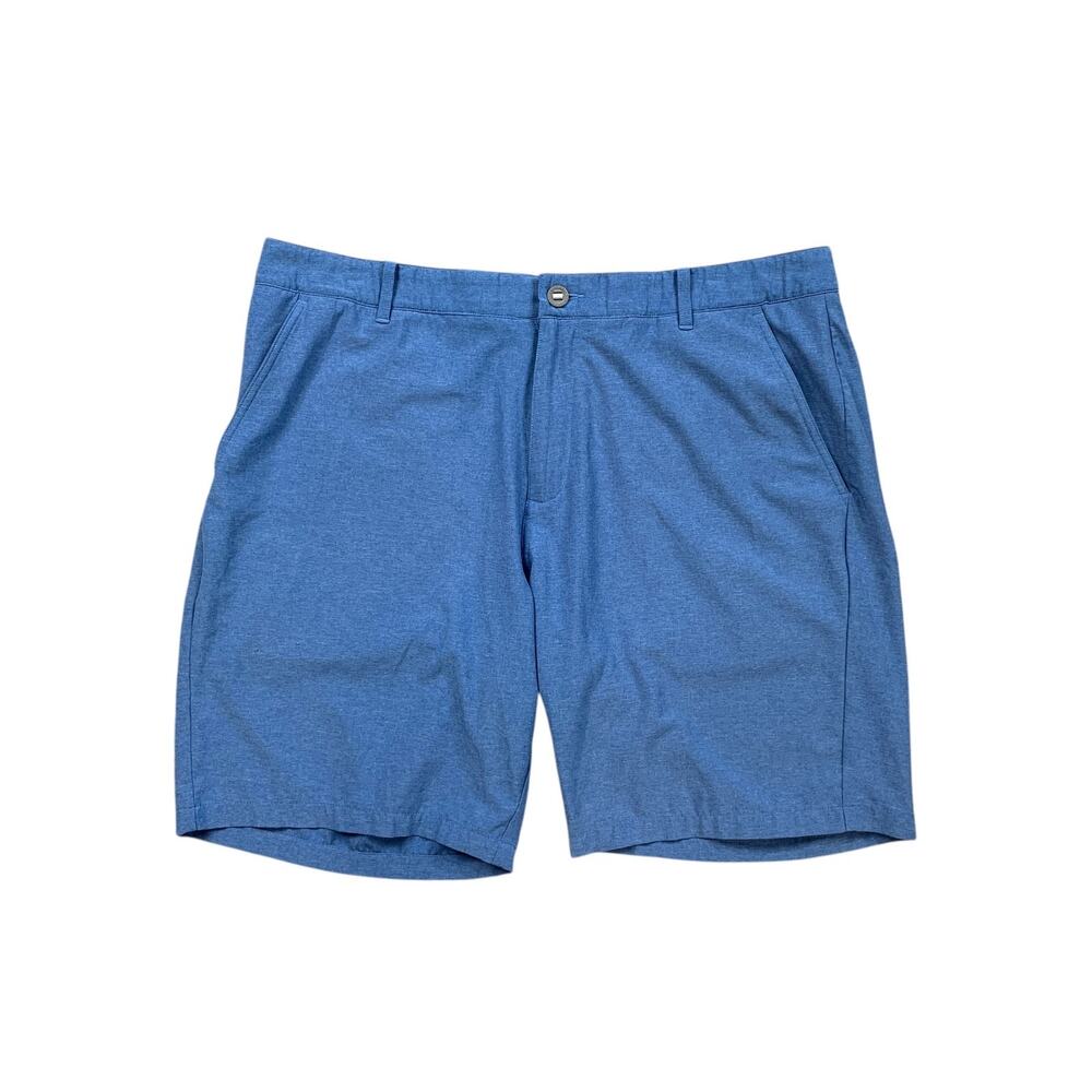 Puma Shorts Mens 38 Blue Performance Hybrid Lightweight Quick Dry Flex Waistband